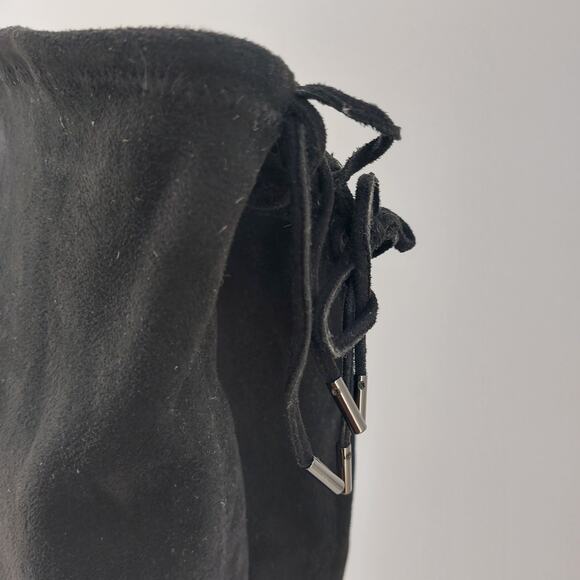 Blondo Womens Knee High Black Boots Block Heel 9M Waterproof - Picture 14 of 16